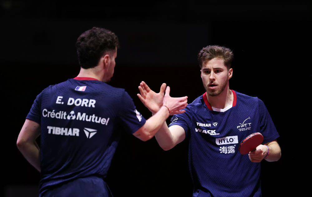 法国队鏖战日本队，林高远高光表现